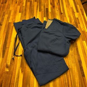 Grey's Anatomy Royal Blue Scrub Set